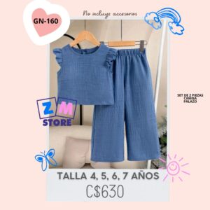 Conjunto con palazo.--GN-160