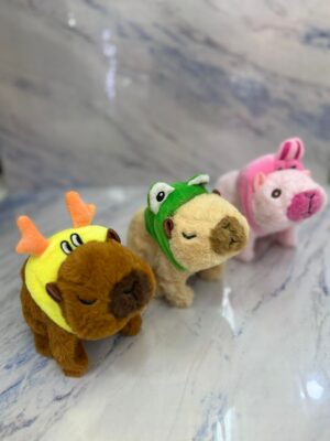 Peluches saltarín  de capibara.--K308