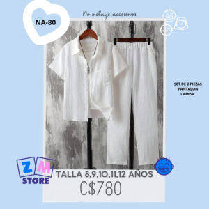 Conjunto con pantalón,--NA-80