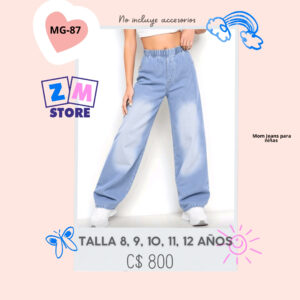Jeans prelavado.--MG-87