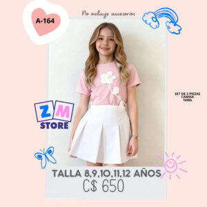 Conjunto con falda--A-164
