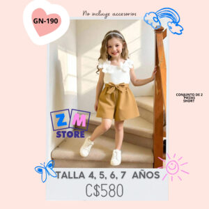 Conjunto  con short.--GN-190