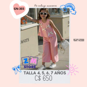 Conjunto con palazo.--GN-303