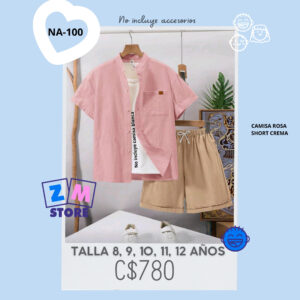 Conjunto con short.--NA-100