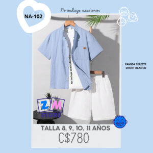 Conjunto con short.--NA-102