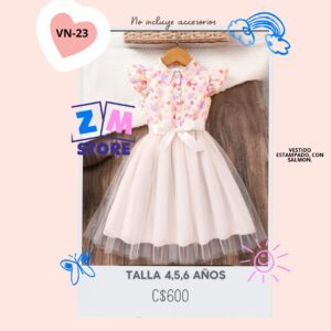 Vestido con estampado.--VN-23