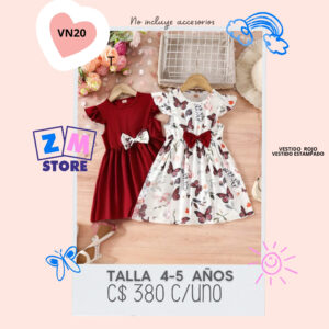 Vestido para niña(precio individual)--VN20