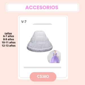crinolina para vestidos.--V7