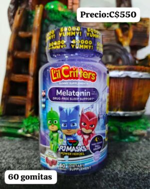 Melatonina 1 mg Lil Critters