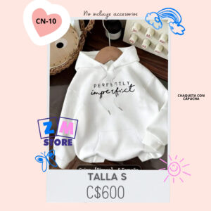 Chaqueta con capucha.--CN-10