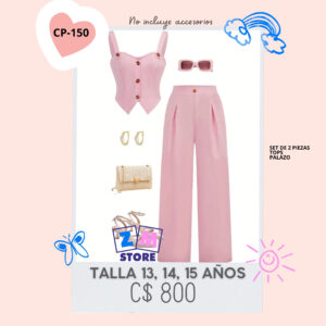 Conjunto con palazo.--CP-150