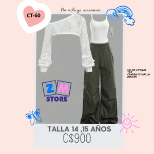 Set de 3 piezas--CT-60