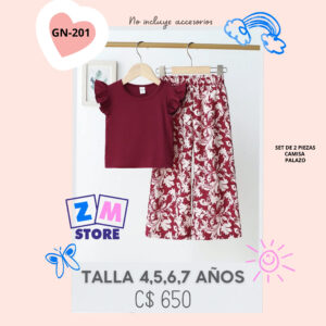 Conjunto con palazo.--GN-201