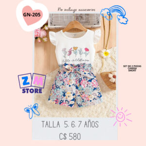 Conjunto con short.--GN-205