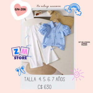 Conjunto con palazo.--GN-206