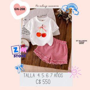 Conjunto con short.--GN-208