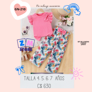 Conjunto con palazo.--GN-210