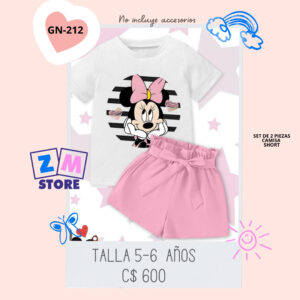 Conjunto con short.--GN-212