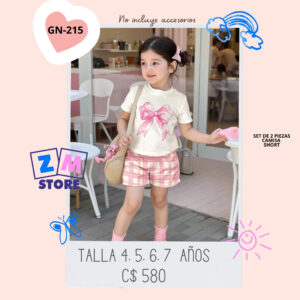 Conjunto con short.--GN-215