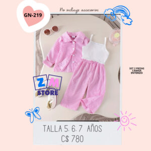 Enterizo t camisa.--GN-219