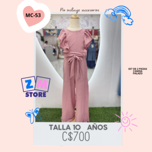 Enterizo para niñas.MC-53