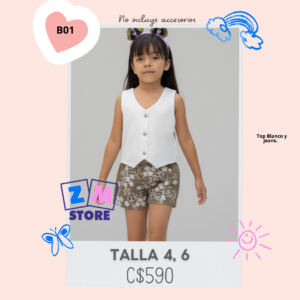 Conjunto con Short - B01