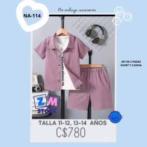 Conjunto con short.--NA-114