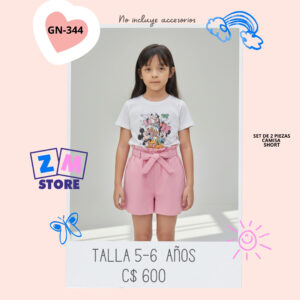 Conjunto con short.--GN-344