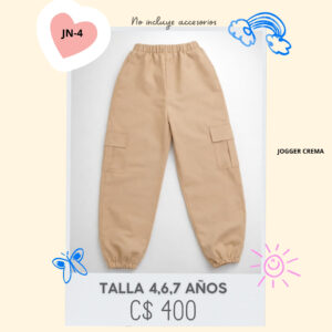 Jogger para niña. --JN-4