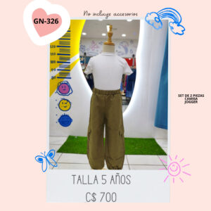 Conjunto con jogger--GN-326