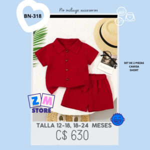 Conjunto con short.--BN-318