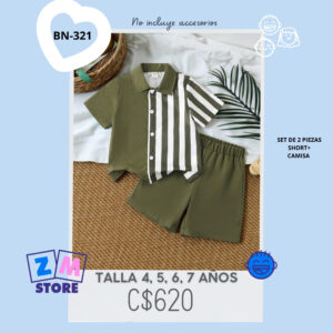 Conjunto con short.--BN-321