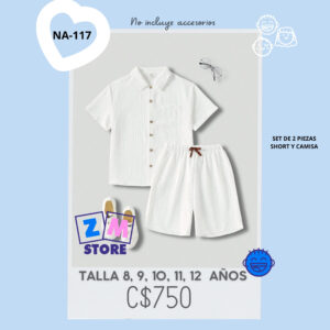 Conjunto con short.--NA-117