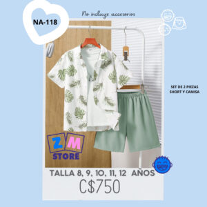 Conjunto con short.--NA-118