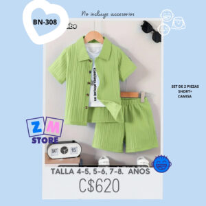 Conjunto con short.--BN-308