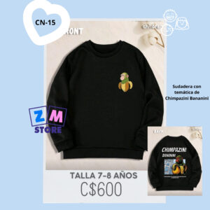 Sudadera de Chimpazini Bananini--CN-15