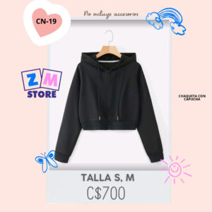 Chaqueta con capucha.--CN-19