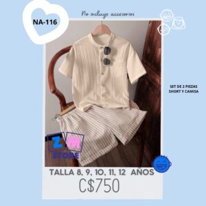 Conjunto con short.--NA-116