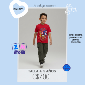 Conjunto con Jogger  - BN-326