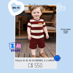 Conjunto con short--BN-19