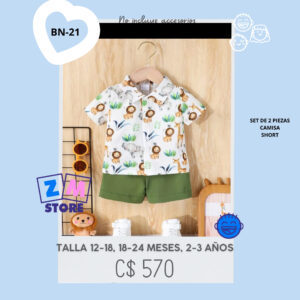 Conjunto con short--BN-21