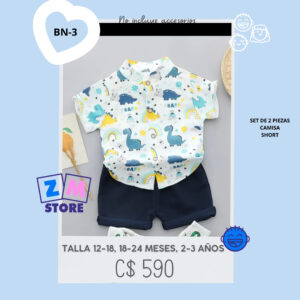 Conjunto con short--BN-3