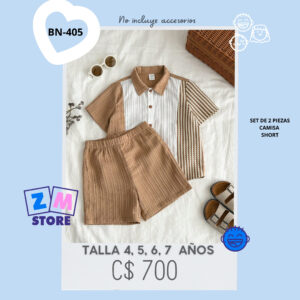 Conjunto con short,--BN-405