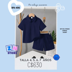 Conjunto con short.--BN-406