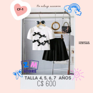 Conjunto con falda.--CF-1