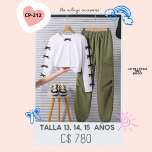 Conjunto con jogger--CP-212