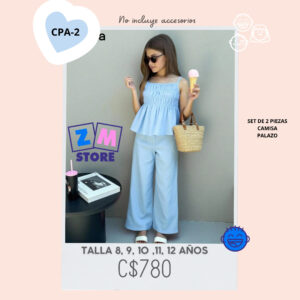 Conjunto con palazo.--CPA-2