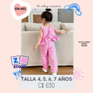 Conjunto con palazo.--GN-402