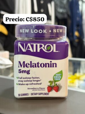 Melatonina de 5 mg 90 gomitas Natrol