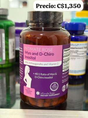 Inositol con Vitamina D y Ashwagandha